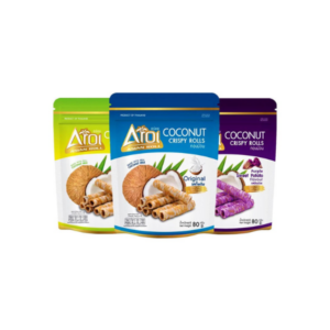 各口味酥脆椰子蛋卷 Crispy Coconut Egg Rolls